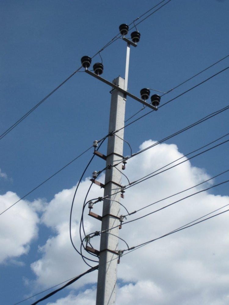 Стойки для опор линий электропередач