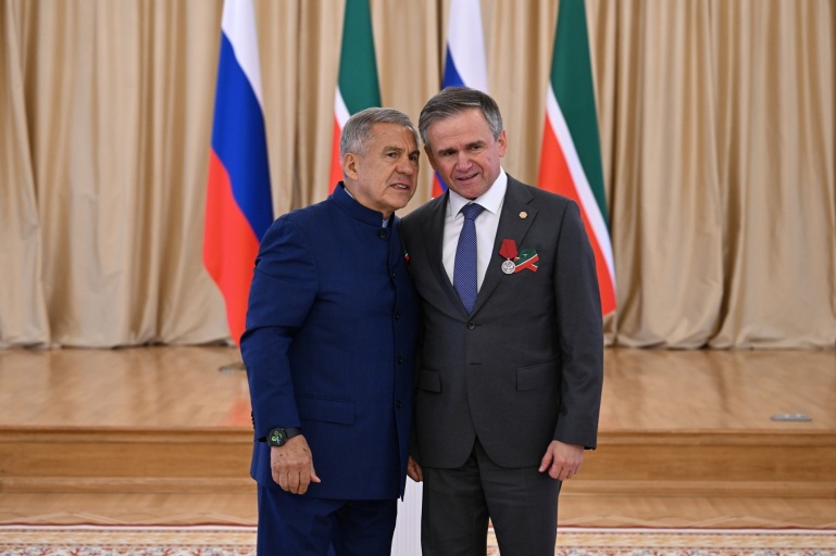 Айрат Закиров удостоен государственной награды Российской Федерации