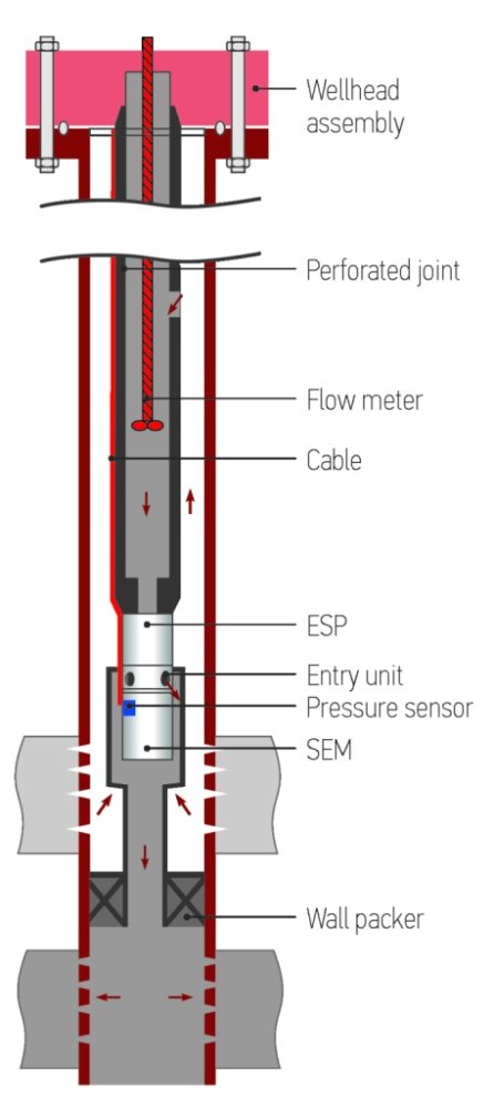 Component layout of DFP-146 (168)-VN unit