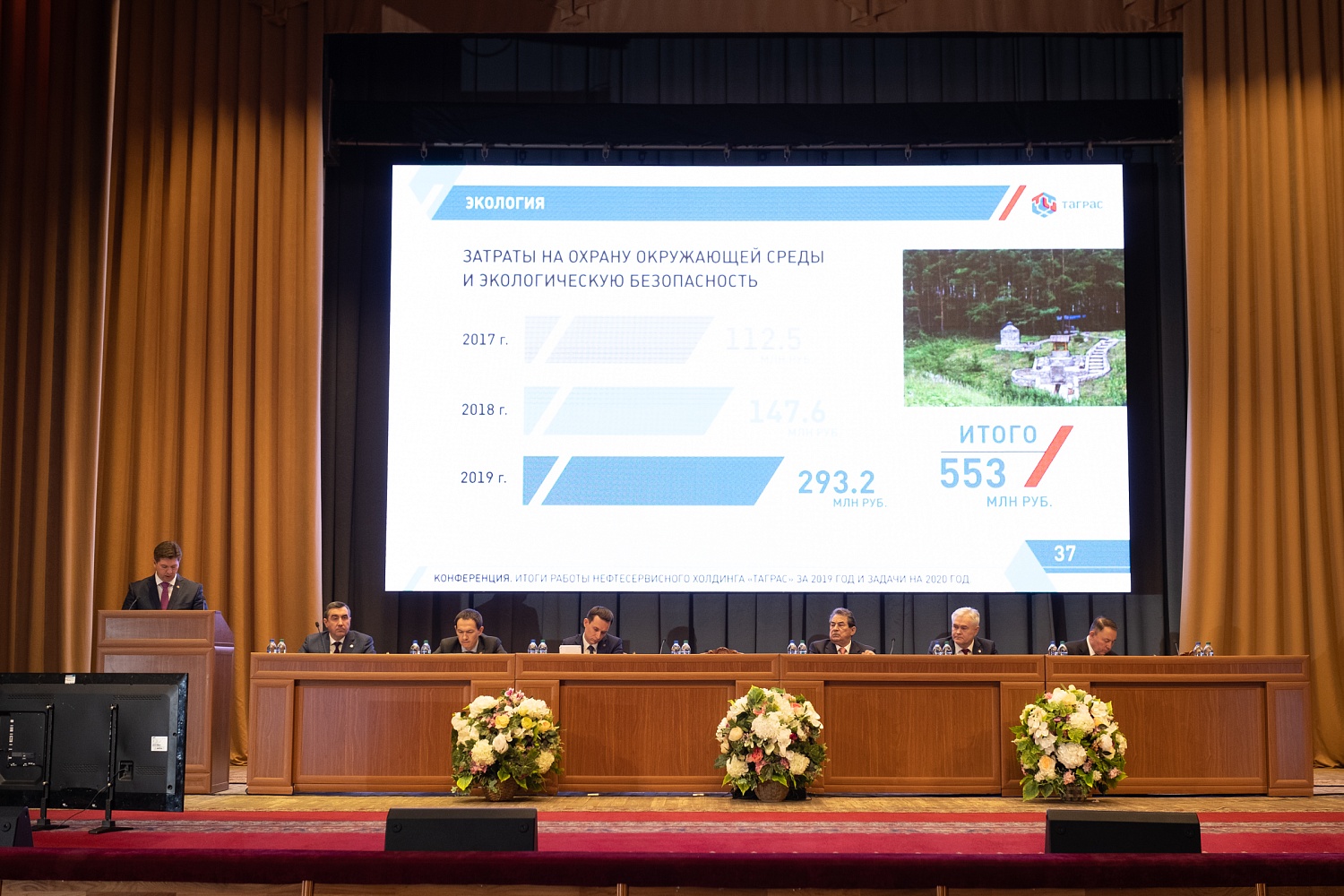 Конференция трудовых коллективов Холдинга "ТАГРАС" по итогам работы за 2019 год