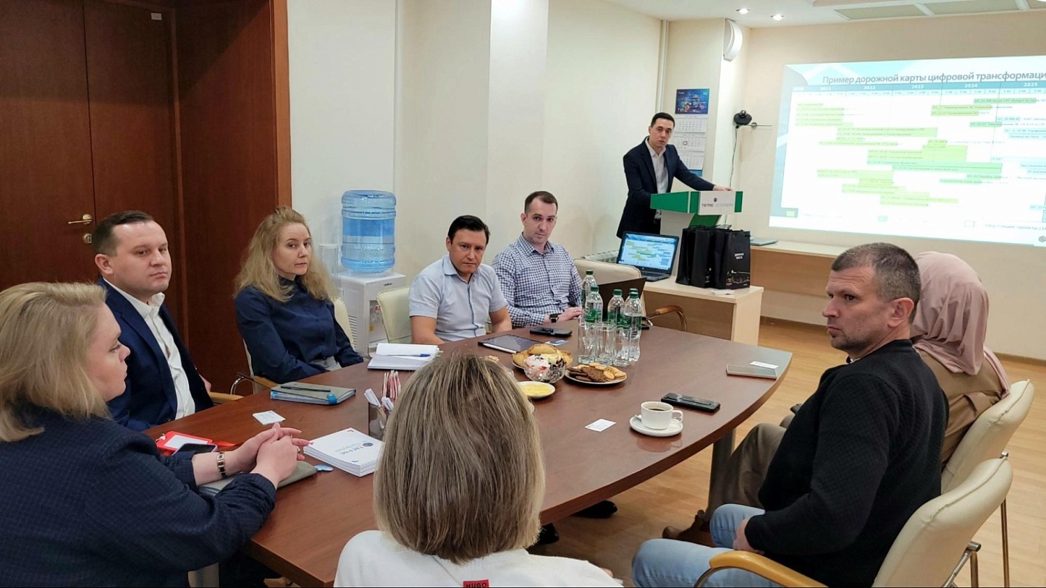 Делегация группы компаний «Ирбис» посетила «БС-Платформу» с референс-визитом